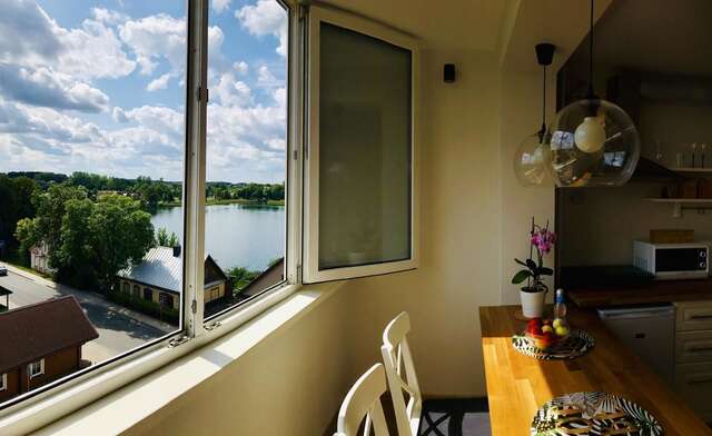 Апартаменты Cozy apartment with lake view Тракай-12